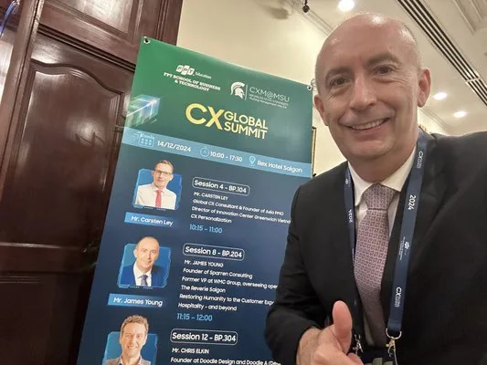 James Young, Session: Restoring Humanity in CX